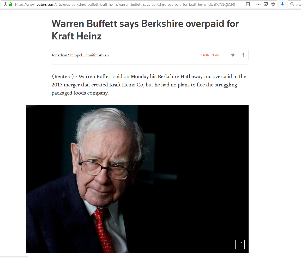 Buffett kraft heinz bukás 1 pénzügyi fitnesz